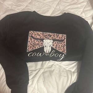 cowboy sweatshirt